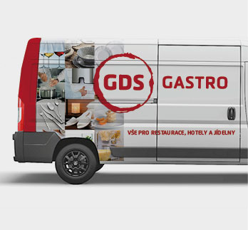 Návrh a polep GDS Gastro auto