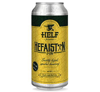 Grafické zpracování potisku plechovek HELF