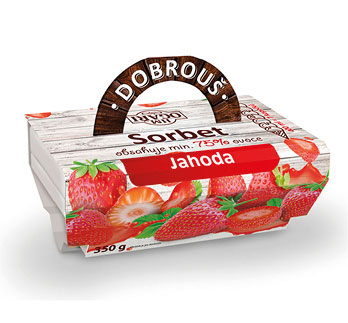Zmrzlina Dobrouš – redesign obalů a příprava jednotlivých